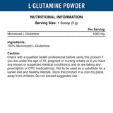 Applied Nutrition- L-Glutamine Powder 500g ( 100 servings)