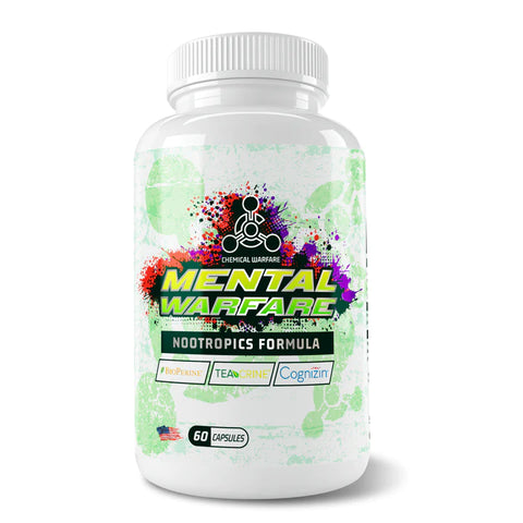 CW- Mental Warfare NOOTropics (60 capsules)